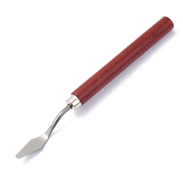 PandaHall Stainless Steel Scraper, Oil Painting Scraper Knife, Scraping Drawing Tool, with Wood Hand Shank, Random Color Handle..., Multicolor
PandaHall Stainless Steel Scraper, Oil Painting Scraper Knife, Scraping Drawing Tool, with Wood Hand Shank, Random Color Handle..., Multicolor