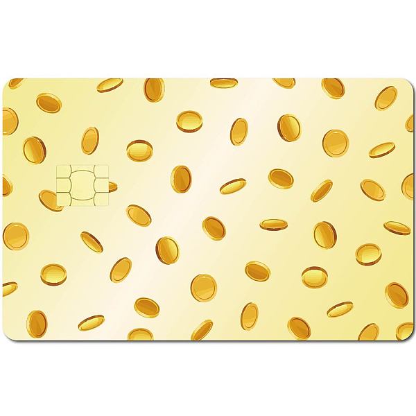 PandaHall Rectangle PVC Plastic Waterproof Card Stickers, Self-adhesion Card Skin for Bank Card Decor, Gold, 186.3x137.3mm Plastic Others
PandaHall Rectangle PVC Plastic Waterproof Card Stickers, Self-adhesion Card Skin for Bank Card Decor, Gold, 186.3x137.3mm Plastic Others