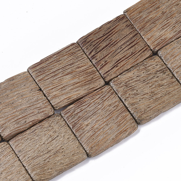 PandaHall Undyed & Natural Coconut Wood Beads Strands, Waxed, Square, Camel, 39.5~40.5x34.5~40x6.5~7mm, Hole: 2mm, about 10pcs/strand, 15.35..., Brown
PandaHall Undyed & Natural Coconut Wood Beads Strands, Waxed, Square, Camel, 39.5~40.5x34.5~40x6.5~7mm, Hole: 2mm, about 10pcs/strand, 15.35..., Brown