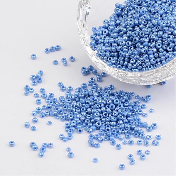 PandaHall DIY Craft Beads 12/0 Opaque Colors Lustered Round Glass Seed Beads, Cornflower Blue, Size: about 2mm in diameter, hole:1mm, about...
PandaHall DIY Craft Beads 12/0 Opaque Colors Lustered Round Glass Seed Beads, Cornflower Blue, Size: about 2mm in diameter, hole:1mm, about...