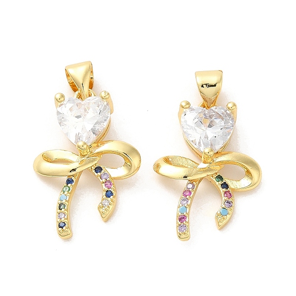 PandaHall Rack Plating Brass Micro Pave Clear Cubic Zirconia Pendants, Long-Lasting Plated, Cadmium Free & Lead Free, Bowknot, Real 18K Gold...
PandaHall Rack Plating Brass Micro Pave Clear Cubic Zirconia Pendants, Long-Lasting Plated, Cadmium Free & Lead Free, Bowknot, Real 18K Gold...
