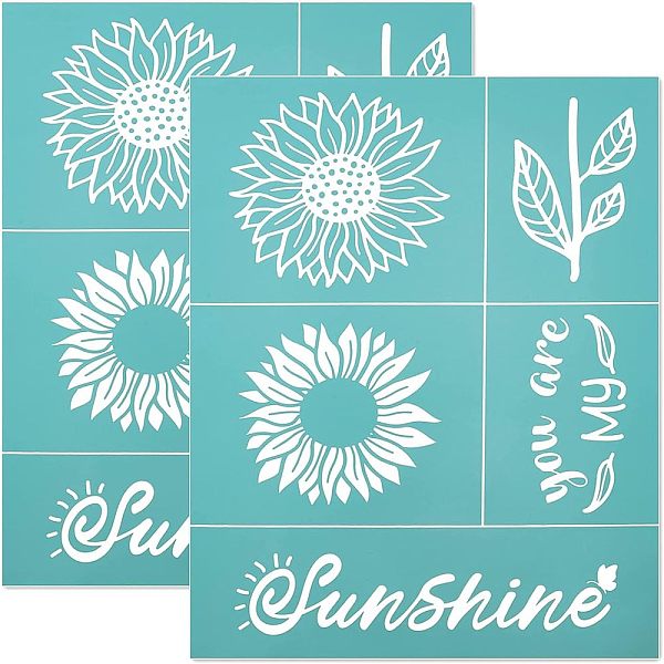 PandaHall Self-Adhesive Silk Screen Printing Stencil, for Painting on Wood, DIY Decoration T-Shirt Fabric, Turquoise, Flower Pattern..., Green
PandaHall Self-Adhesive Silk Screen Printing Stencil, for Painting on Wood, DIY Decoration T-Shirt Fabric, Turquoise, Flower Pattern..., Green