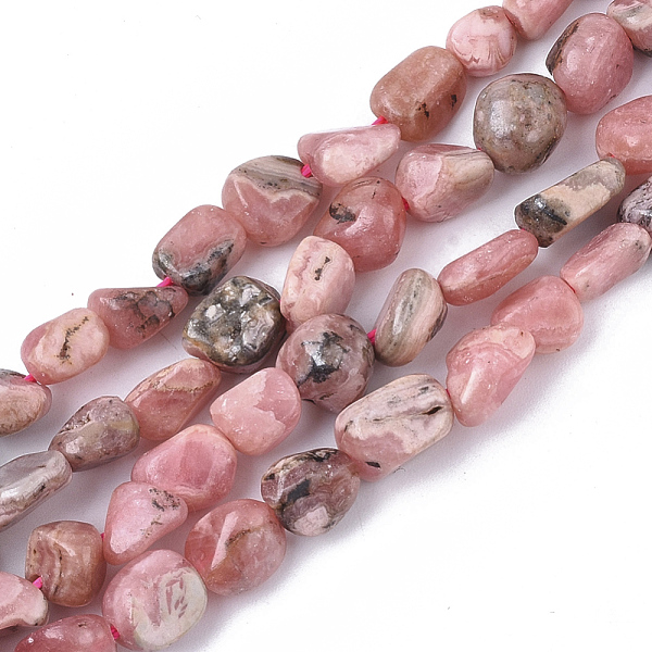 PandaHall Natural Rhodochrosite Beads Strands, Nuggets, Tumbled Stone, 5~11x5~8x3~6mm, Hole: 0.8mm, about: 52~56pcs/Strand, 15.94 inch...
PandaHall Natural Rhodochrosite Beads Strands, Nuggets, Tumbled Stone, 5~11x5~8x3~6mm, Hole: 0.8mm, about: 52~56pcs/Strand, 15.94 inch...
