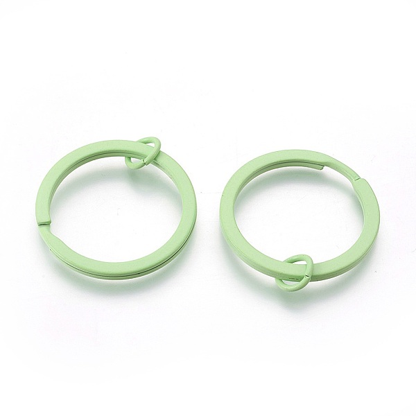 PandaHall Spray Painted Iron Split Key Rings, Keychain Clasp Findings, Lead Free & Nickel Free, Pale Green, 30x2mm, Inner Diameter: 24mm...
PandaHall Spray Painted Iron Split Key Rings, Keychain Clasp Findings, Lead Free & Nickel Free, Pale Green, 30x2mm, Inner Diameter: 24mm...