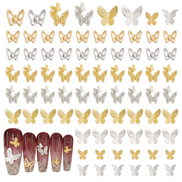 PandaHall CHGCRAFT 200Pcs 8Style 3D Butterfly Nail Art Charms Butterfly Nail Charms Nail Art Decoration Accessories for Nail Art Decoration...
PandaHall CHGCRAFT 200Pcs 8Style 3D Butterfly Nail Art Charms Butterfly Nail Charms Nail Art Decoration Accessories for Nail Art Decoration...
