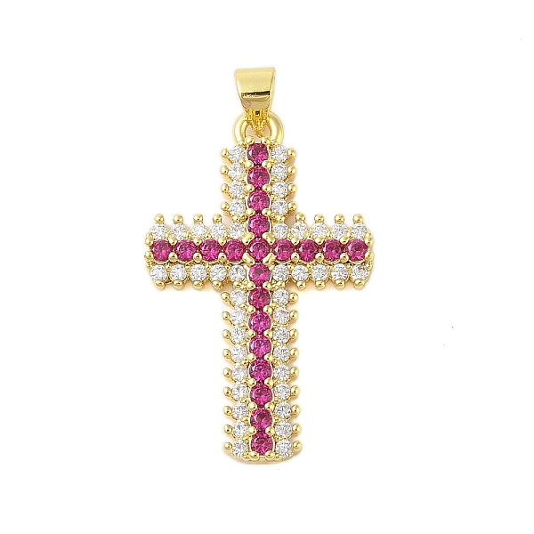 PandaHall Rack Plating Brass Micro Pave Cubic Zirconia Pendants, Cadmium Free & Lead Free, Long-Lasting Plated, Cross, Real 18K Gold Plated..., Red
PandaHall Rack Plating Brass Micro Pave Cubic Zirconia Pendants, Cadmium Free & Lead Free, Long-Lasting Plated, Cross, Real 18K Gold Plated..., Red