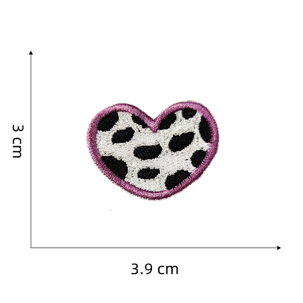 PandaHall Computerized Embroidery Cloth Self-adhesive/Sew on Patches, Costume Accessories, Heart, Cow Pattern, 30x39mm Cloth Cattle
PandaHall Computerized Embroidery Cloth Self-adhesive/Sew on Patches, Costume Accessories, Heart, Cow Pattern, 30x39mm Cloth Cattle