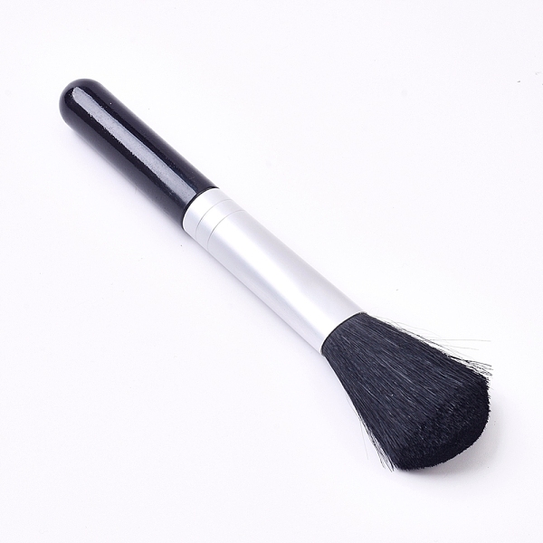 PandaHall Plastic Handle Makeup Brush, with Wool, Powder Brush, Blush Bronzer Brush, Black, 129x13mm Plastic Black
PandaHall Plastic Handle Makeup Brush, with Wool, Powder Brush, Blush Bronzer Brush, Black, 129x13mm Plastic Black