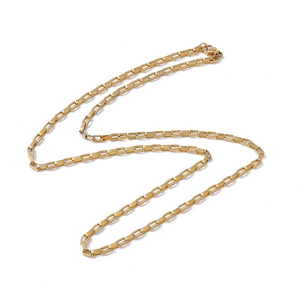 PandaHall 201 Stainless Steel Box Chain Necklace for Men Women, Real 18K Gold Plated, 23.62 inch(60cm) 201 Stainless Steel
PandaHall 201 Stainless Steel Box Chain Necklace for Men Women, Real 18K Gold Plated, 23.62 inch(60cm) 201 Stainless Steel
