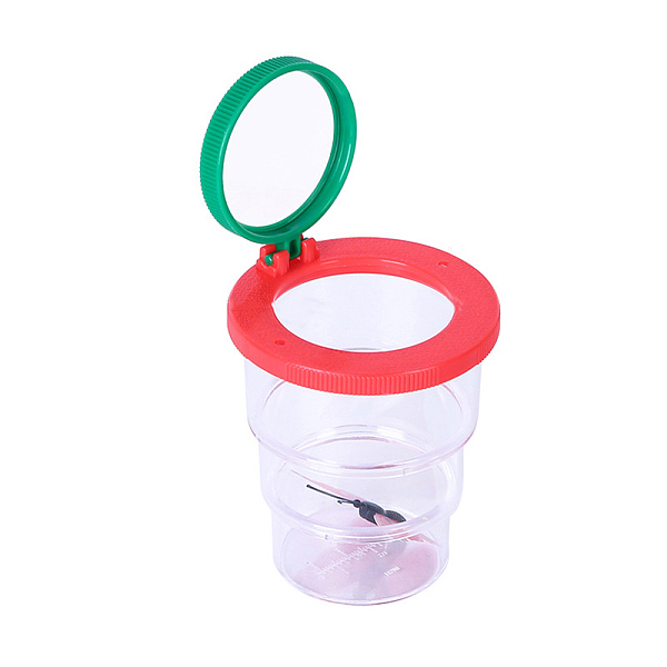 PandaHall Two Lens ABS Plastic Insect Viewer Box Magnifier, with Acrylic Optical Lens, Red, Magnification: 8X, Lens: 50mm, Magnification: 5X...
PandaHall Two Lens ABS Plastic Insect Viewer Box Magnifier, with Acrylic Optical Lens, Red, Magnification: 8X, Lens: 50mm, Magnification: 5X...