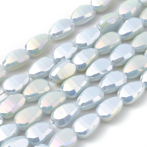 PandaHall Electroplate Opaque Solid Color Glass Beads Strands, Full Rainbow Plated, Faceted, Teardrop, Lavender, 9x6x4.5mm, Hole: 1.2mm..., Purple
PandaHall Electroplate Opaque Solid Color Glass Beads Strands, Full Rainbow Plated, Faceted, Teardrop, Lavender, 9x6x4.5mm, Hole: 1.2mm..., Purple