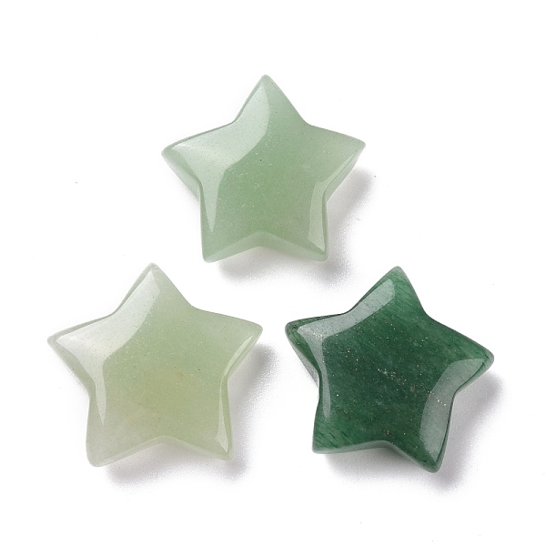 PandaHall Natural Green Aventurine Beads, No Hole, Star, 24x25x8mm Green Aventurine Star
PandaHall Natural Green Aventurine Beads, No Hole, Star, 24x25x8mm Green Aventurine Star