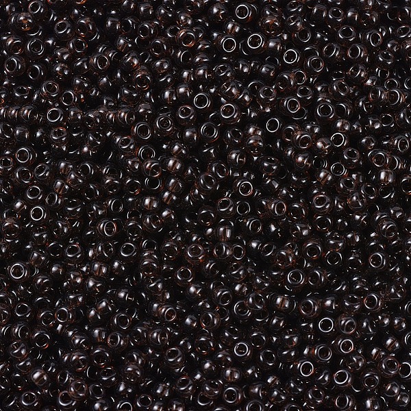PandaHall MIYUKI Round Rocailles Beads, Japanese Seed Beads, (RR135) Transparent Root Beer, 11/0, 2x1.3mm, Hole: 0.8mm, about 5500pcs/50g..., Brown
PandaHall MIYUKI Round Rocailles Beads, Japanese Seed Beads, (RR135) Transparent Root Beer, 11/0, 2x1.3mm, Hole: 0.8mm, about 5500pcs/50g..., Brown