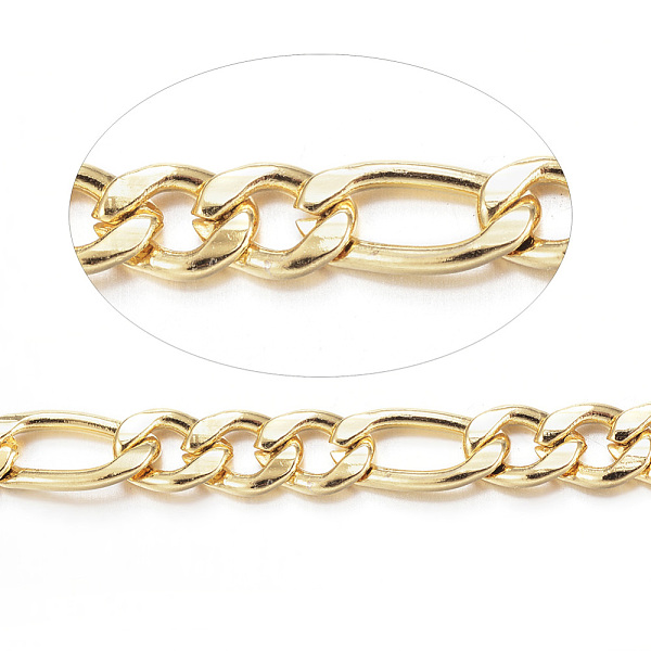 PandaHall Vacuum Plating 304 Stainless Steel Figaro Chains, with Spool, Unwelded, for Jewelry Making, Golden, 5~8x4x1mm, about 82.02 Feet...
PandaHall Vacuum Plating 304 Stainless Steel Figaro Chains, with Spool, Unwelded, for Jewelry Making, Golden, 5~8x4x1mm, about 82.02 Feet...