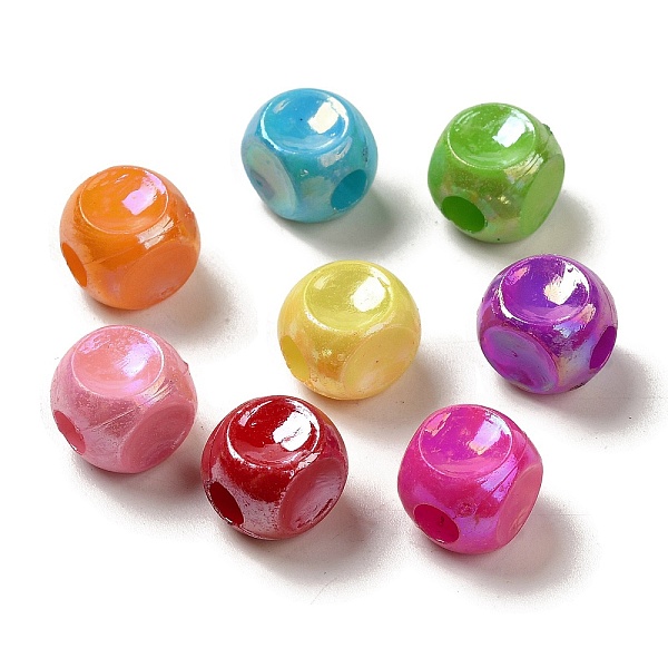 PandaHall Plating Opaque Acrylic Beads, AB Color, Cube, Mixed Color, 11.5x10x10mm, Hole: 4mm, 704pcs/500g Acrylic Cube Multicolor
PandaHall Plating Opaque Acrylic Beads, AB Color, Cube, Mixed Color, 11.5x10x10mm, Hole: 4mm, 704pcs/500g Acrylic Cube Multicolor