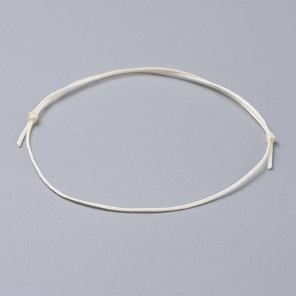 PandaHall Adjustable Flat Waxed Polyester Cords Bracelet Making, White, 8 inch~11-7/8 inch(20.4~30cm) Waxed Polyester Cord White
PandaHall Adjustable Flat Waxed Polyester Cords Bracelet Making, White, 8 inch~11-7/8 inch(20.4~30cm) Waxed Polyester Cord White