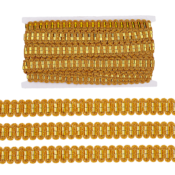 PandaHall HOBBIESAY Braid Trim Gold Edge Woven Braid Trim 15 Yards 20mm Polyester Braided Decoration Braided Border Decorative Ribbon Wave...
PandaHall HOBBIESAY Braid Trim Gold Edge Woven Braid Trim 15 Yards 20mm Polyester Braided Decoration Braided Border Decorative Ribbon Wave...