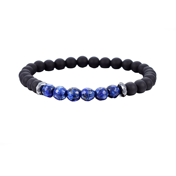PandaHall Natural Frosted Black Agate Beaded Stretch Bracelets, with Mixed Stone Beads, 2-1/4 inch(5.6cm), 3pcs/set Mixed Stone Multicolor
PandaHall Natural Frosted Black Agate Beaded Stretch Bracelets, with Mixed Stone Beads, 2-1/4 inch(5.6cm), 3pcs/set Mixed Stone Multicolor