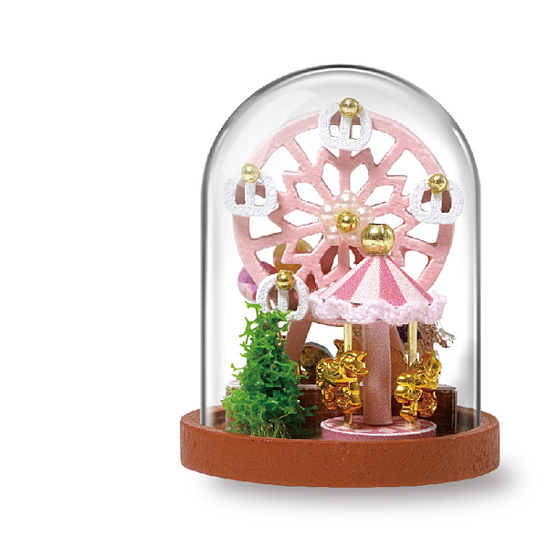 PandaHall DIY Miniature Bell Jars Decorations, for Dollhouse Accessories Pretending Prop Decorations, Amusement Park, 26x45mm Resin Building
PandaHall DIY Miniature Bell Jars Decorations, for Dollhouse Accessories Pretending Prop Decorations, Amusement Park, 26x45mm Resin Building