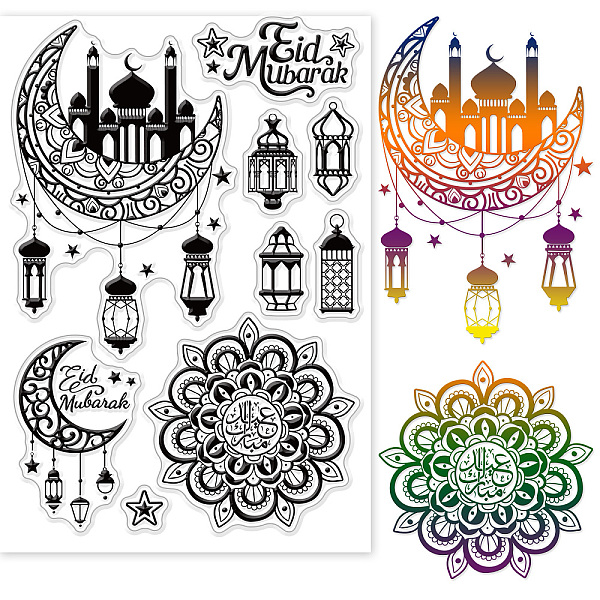PandaHall GLOBLELAND Eid al-Fitr Clear Stamps for DIY Scrapbooking Lanterns Moon Silicone Clear Stamp Seals Transparent Stamps for Cards...
PandaHall GLOBLELAND Eid al-Fitr Clear Stamps for DIY Scrapbooking Lanterns Moon Silicone Clear Stamp Seals Transparent Stamps for Cards...