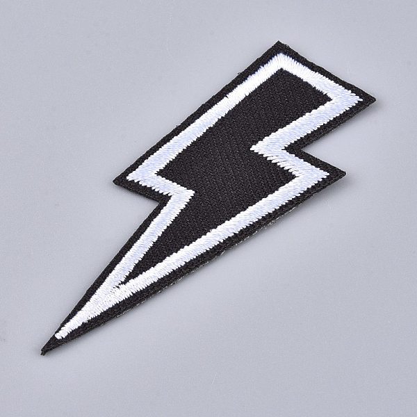 PandaHall Computerized Embroidery Cloth Iron on/Sew on Patches, Costume Accessories, Lightning, Black & White, 65x26x1.5mm Cloth Lightning...
PandaHall Computerized Embroidery Cloth Iron on/Sew on Patches, Costume Accessories, Lightning, Black & White, 65x26x1.5mm Cloth Lightning...
