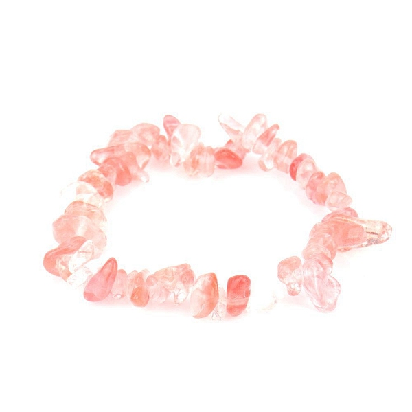 PandaHall Synthetic Cherry Quartz Glass Chips Beaded Stretch Bracelet for Women, 6-3/4~8-5/8 inch(17~22cm) Cherry Quartz Glass
PandaHall Synthetic Cherry Quartz Glass Chips Beaded Stretch Bracelet for Women, 6-3/4~8-5/8 inch(17~22cm) Cherry Quartz Glass