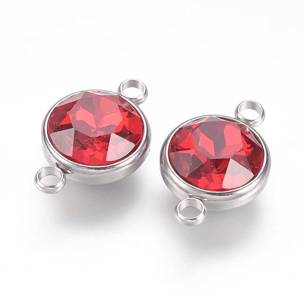PandaHall K9 Glass Rhinestone Links connectors, with 304 Stainless Steel Findings, Flat Round, Red, 14x21.5x9mm, Hole: 2.5mm Glass Flat...
PandaHall K9 Glass Rhinestone Links connectors, with 304 Stainless Steel Findings, Flat Round, Red, 14x21.5x9mm, Hole: 2.5mm Glass Flat...