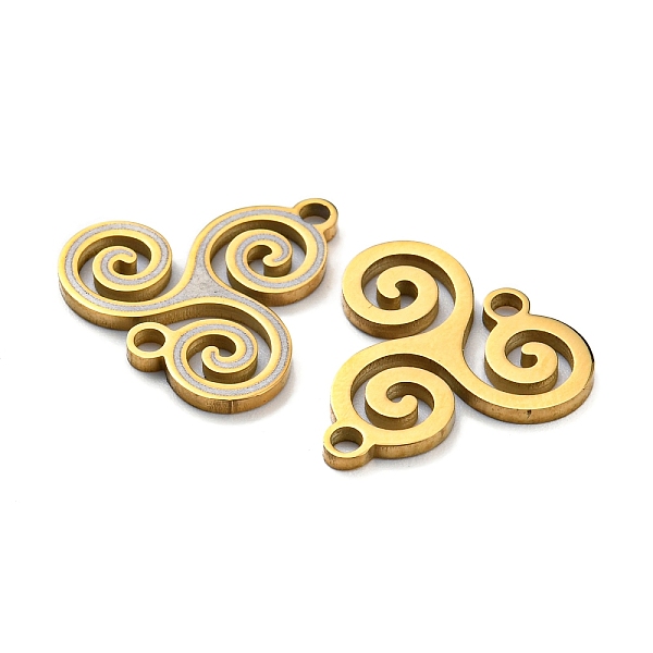PandaHall Ion Plating(IP) 304 Stainless Steel Connector Charms, Auspicious Cloud Links, Golden, 17x17x1.5mm, Hole: 1.8mm 303 Stainless Steel...
PandaHall Ion Plating(IP) 304 Stainless Steel Connector Charms, Auspicious Cloud Links, Golden, 17x17x1.5mm, Hole: 1.8mm 303 Stainless Steel...