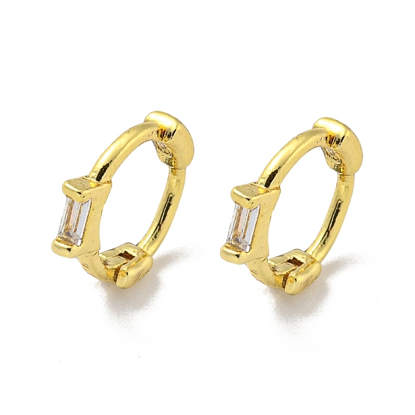 PandaHall Brass Micro Pave Cubic Zirconia Hoop Earring, Real 18K Gold Plated, Rectangle, 9.5x1.5mm Brass Rectangle
PandaHall Brass Micro Pave Cubic Zirconia Hoop Earring, Real 18K Gold Plated, Rectangle, 9.5x1.5mm Brass Rectangle