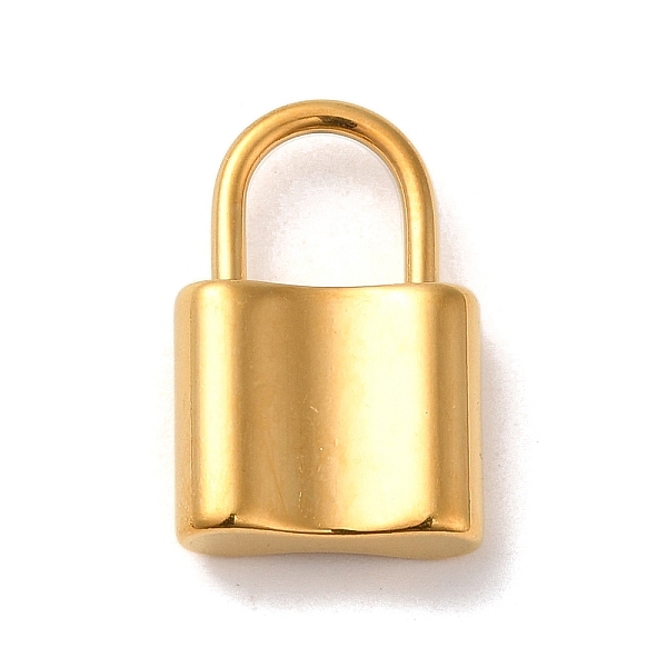 PandaHall 304 Stainless Steel Pendants, Padlock Charms, Real 14K Gold Plated, 20x13x5mm, Hole: 7x7mm 304 Stainless Steel Lock
PandaHall 304 Stainless Steel Pendants, Padlock Charms, Real 14K Gold Plated, 20x13x5mm, Hole: 7x7mm 304 Stainless Steel Lock