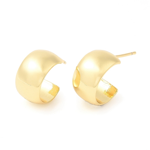 PandaHall Brass Round Stud Earrings, Half Hoop Earrings, Long-Lasting Plated, Lead Free & Cadmium Free, Real 18K Gold Plated, 19x10.5mm...
PandaHall Brass Round Stud Earrings, Half Hoop Earrings, Long-Lasting Plated, Lead Free & Cadmium Free, Real 18K Gold Plated, 19x10.5mm...