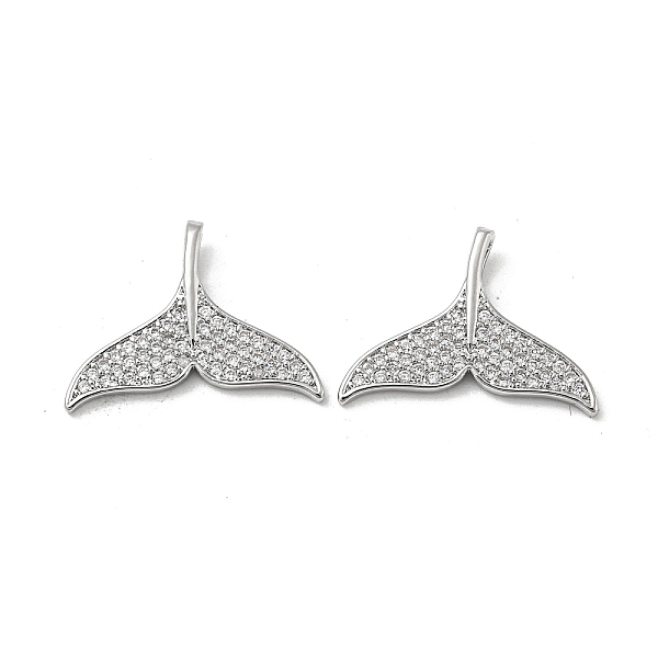 PandaHall Brass Micro Pave Clear Cubic Zirconia Pendants, Fishtail Shape Charms, Real Platinum Plated, 14x19x1.5mm, Hole: 4mm Brass+Cubic...
PandaHall Brass Micro Pave Clear Cubic Zirconia Pendants, Fishtail Shape Charms, Real Platinum Plated, 14x19x1.5mm, Hole: 4mm Brass+Cubic...