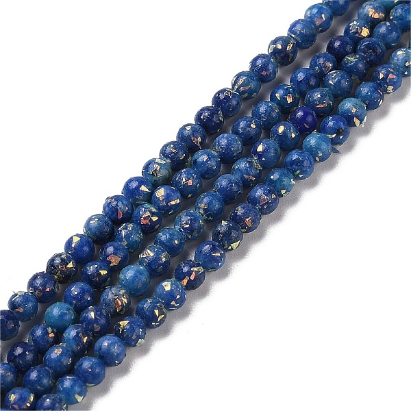 PandaHall Assembled Natural Dolomite and Synthetic Opal Beads Strands, Dyed, Round, Marine Blue, 4mm, Hole: 0.9mm, about 100pcs/strand...
PandaHall Assembled Natural Dolomite and Synthetic Opal Beads Strands, Dyed, Round, Marine Blue, 4mm, Hole: 0.9mm, about 100pcs/strand...