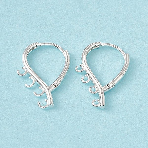 PandaHall Brass Hoop Earring Finding, with Horizontal Loops, Teardrop, Cadmium Free & Lead Free, 925 Sterling Silver Plated, 22x16x2mm, Hole...
PandaHall Brass Hoop Earring Finding, with Horizontal Loops, Teardrop, Cadmium Free & Lead Free, 925 Sterling Silver Plated, 22x16x2mm, Hole...