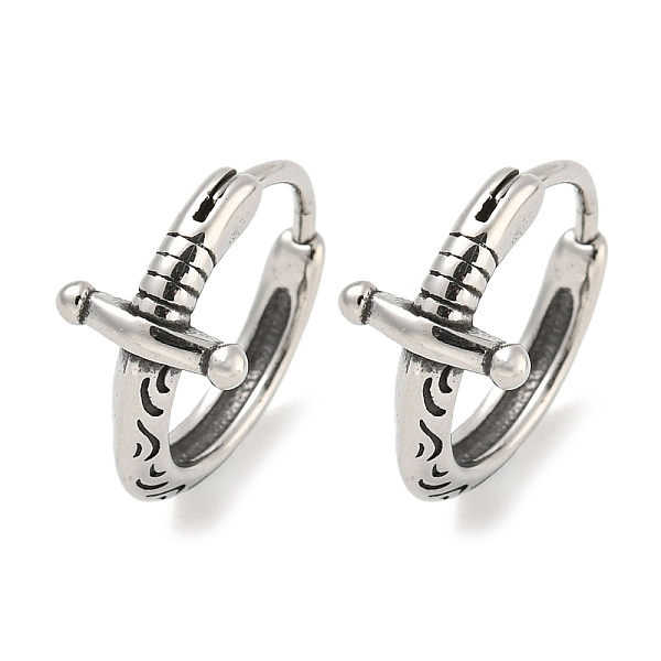 PandaHall 316 Surgical Stainless Steel Hoop Earrings, Ring, Antique Silver, 14x8mm 316 Surgical Stainless Steel Ring
PandaHall 316 Surgical Stainless Steel Hoop Earrings, Ring, Antique Silver, 14x8mm 316 Surgical Stainless Steel Ring