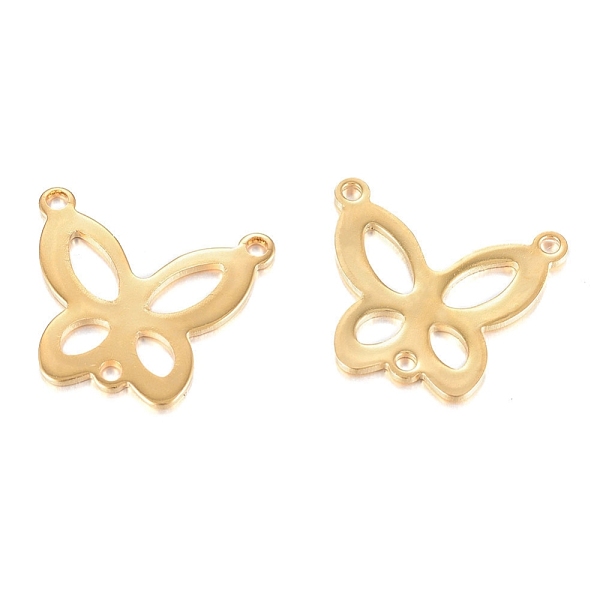 PandaHall 201 Stainless Steel Pendants, Cut-Out, Butterfly, Golden, 17.5x20x1mm, Hole: 1.5mm 201 Stainless Steel Butterfly
PandaHall 201 Stainless Steel Pendants, Cut-Out, Butterfly, Golden, 17.5x20x1mm, Hole: 1.5mm 201 Stainless Steel Butterfly
