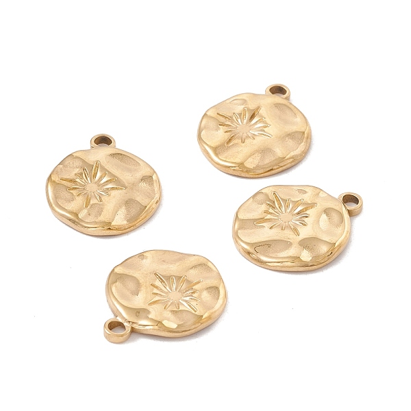 PandaHall Ion Plating(IP) 304 Stainless Steel Pendants, Flat Round with Flower, Golden, 18.5x15x2.4mm, Hole: 2mm 304 Stainless Steel Flat...
PandaHall Ion Plating(IP) 304 Stainless Steel Pendants, Flat Round with Flower, Golden, 18.5x15x2.4mm, Hole: 2mm 304 Stainless Steel Flat...