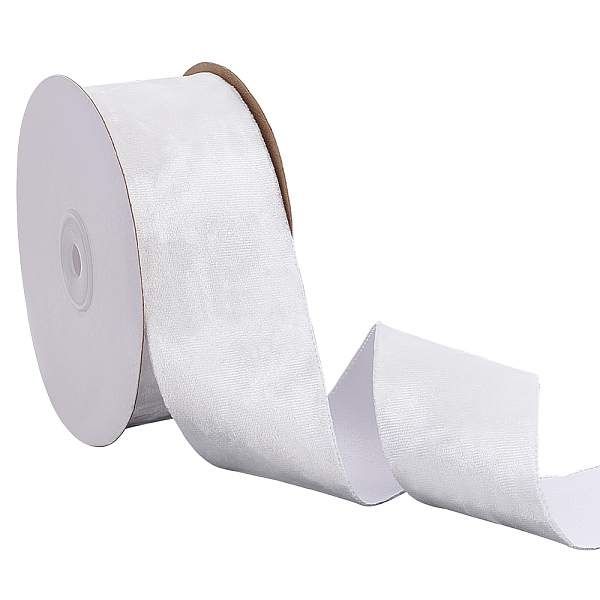 PandaHall 15 Yards Single Face Flat Velvet Ribbons, Polycotton Ribbons, Garment Accessories, White, 2 inch(50mm) Velvet None White
PandaHall 15 Yards Single Face Flat Velvet Ribbons, Polycotton Ribbons, Garment Accessories, White, 2 inch(50mm) Velvet None White