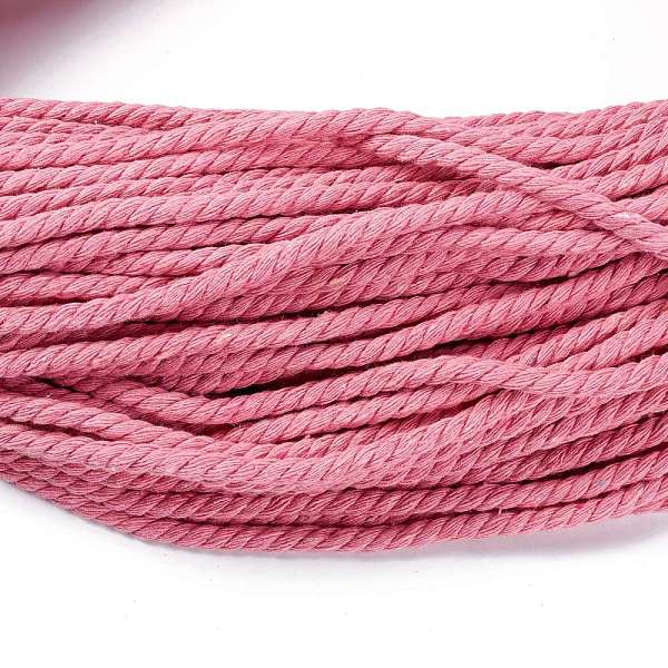 PandaHall Cotton Thread Cords, 3-Ply, For Jewelry Making, Pink, 5~5.8mm, 109.4 yard(100m)/bundle Cotton Pink
PandaHall Cotton Thread Cords, 3-Ply, For Jewelry Making, Pink, 5~5.8mm, 109.4 yard(100m)/bundle Cotton Pink