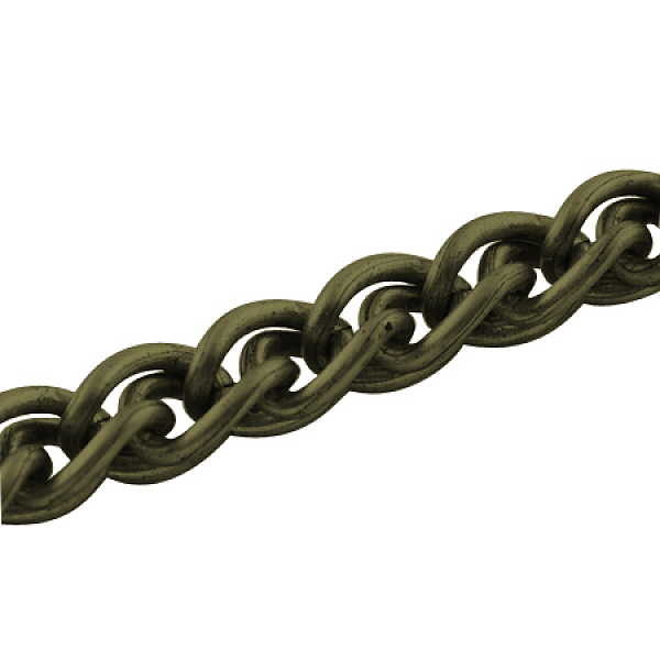PandaHall Iron Wheat Chains, Foxtail Chain, Unwelded, with Spool, Twist Oval, Nickel Free, Antique Bronze, 5x4x1mm, about 164.04 Feet...
PandaHall Iron Wheat Chains, Foxtail Chain, Unwelded, with Spool, Twist Oval, Nickel Free, Antique Bronze, 5x4x1mm, about 164.04 Feet...