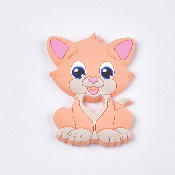 PandaHall Food Grade Eco-Friendly Silicone Kitten Cabochons, Chewing Beads For Teethers, DIY Nursing Necklaces Making, Cartoon Cat, Light..., Red
PandaHall Food Grade Eco-Friendly Silicone Kitten Cabochons, Chewing Beads For Teethers, DIY Nursing Necklaces Making, Cartoon Cat, Light..., Red