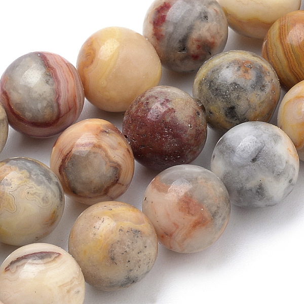PandaHall Natural Crazy Lace Agate Beads Strands, Round, 6mm, Hole: 1mm, about 63~66pcs/strand, 15.5 inch Crazy Agate Round
PandaHall Natural Crazy Lace Agate Beads Strands, Round, 6mm, Hole: 1mm, about 63~66pcs/strand, 15.5 inch Crazy Agate Round