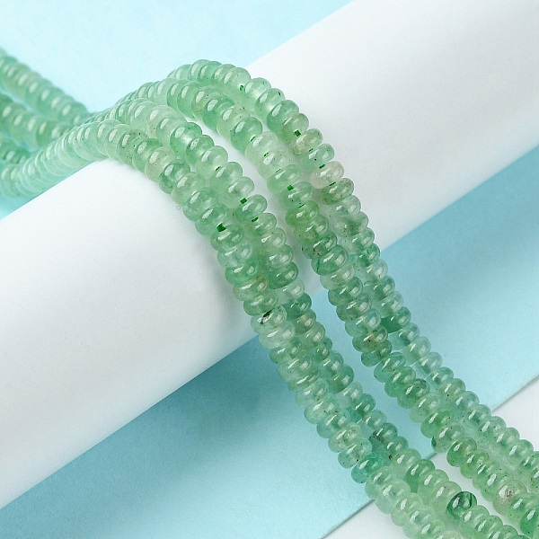 PandaHall Natural Green Aventurine Beads Strands, FlatRound/Disc, 4x2mm, Hole: 0.9mm, about 187~196pcs/strand, 15.16~15.55 inch(38.5~39.5cm)...
PandaHall Natural Green Aventurine Beads Strands, FlatRound/Disc, 4x2mm, Hole: 0.9mm, about 187~196pcs/strand, 15.16~15.55 inch(38.5~39.5cm)...