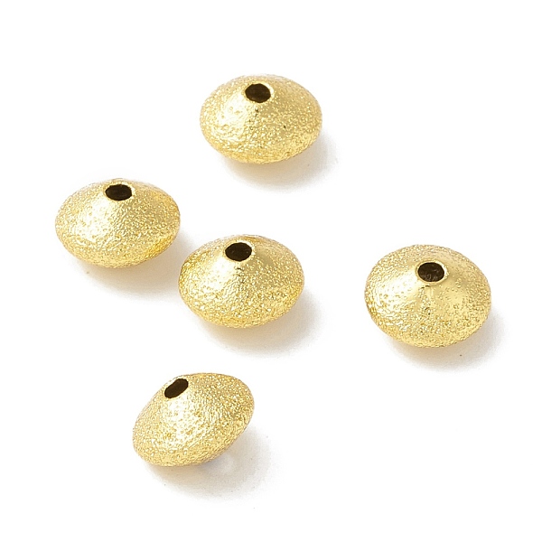 PandaHall Rack Plating Brass Beads, Long-Lasting Plated, Cadmium Free & Nickel Free & Lead Free, Disc, Real 18K Gold Plated, 7x4.5mm, Hole...
PandaHall Rack Plating Brass Beads, Long-Lasting Plated, Cadmium Free & Nickel Free & Lead Free, Disc, Real 18K Gold Plated, 7x4.5mm, Hole...