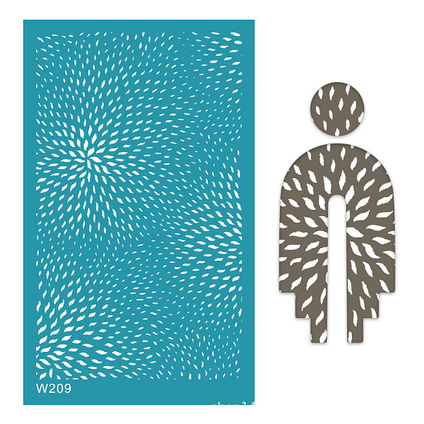 PandaHall Reusable Polyester Screen Printing Stencil, for Painting on Wood, DIY Decoration T-Shirt Fabric, Leaf, 15x9cm Polyester Leaf
PandaHall Reusable Polyester Screen Printing Stencil, for Painting on Wood, DIY Decoration T-Shirt Fabric, Leaf, 15x9cm Polyester Leaf