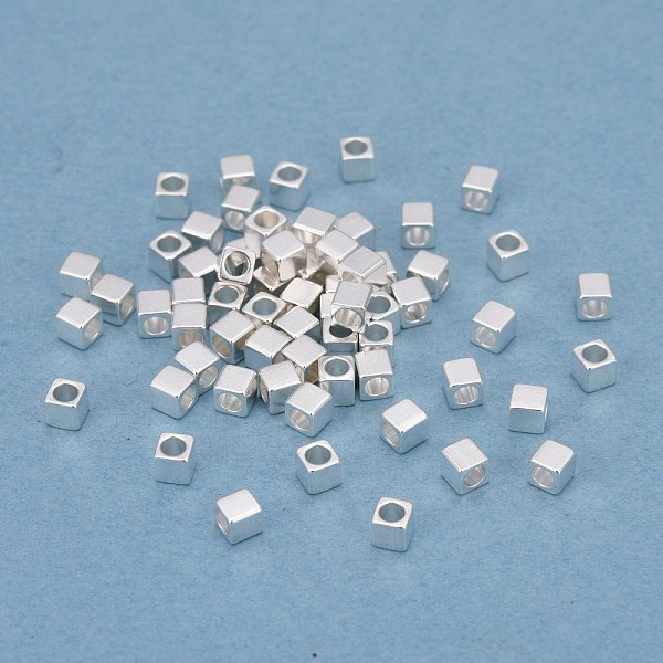 PandaHall 201 Stainless Steel Beads, Square, Silver, 3x3x3mm, Hole: 1.8mm 201 Stainless Steel Square
PandaHall 201 Stainless Steel Beads, Square, Silver, 3x3x3mm, Hole: 1.8mm 201 Stainless Steel Square