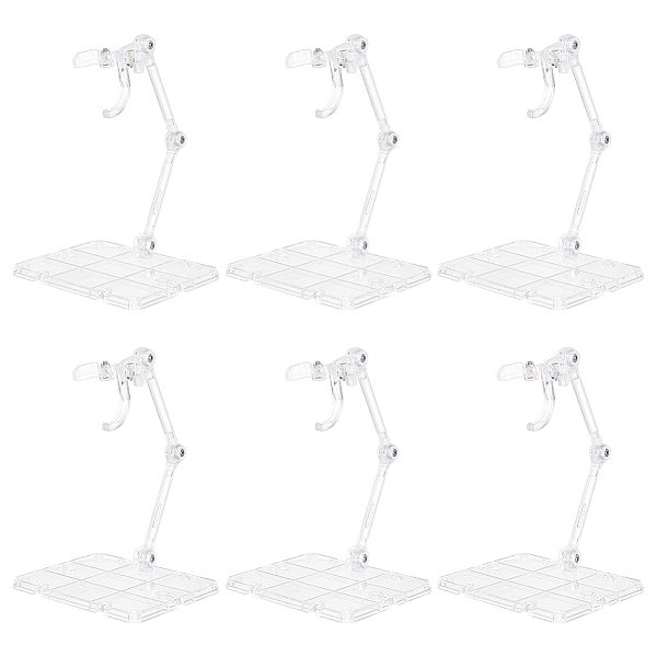 PandaHall Plastic Model Assembled Action Figure Display Holders, Doll Model Support Stands, with Alloy Findings, Clear, Rectangle...
PandaHall Plastic Model Assembled Action Figure Display Holders, Doll Model Support Stands, with Alloy Findings, Clear, Rectangle...