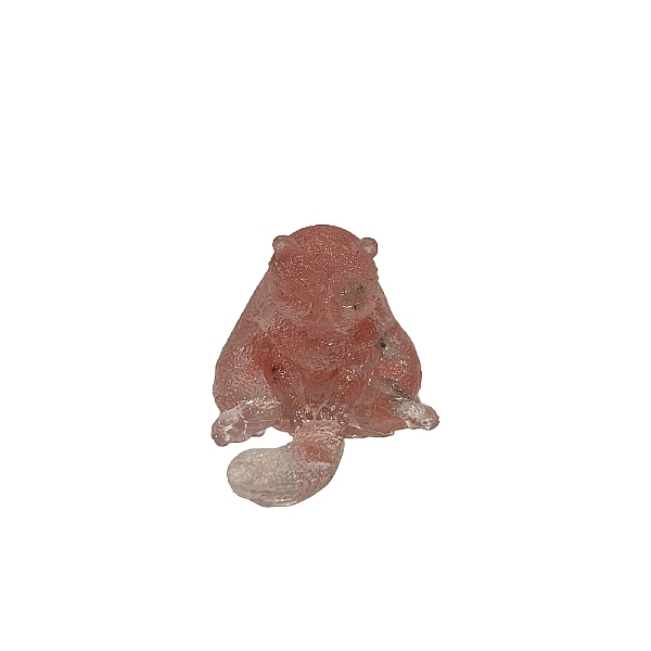 PandaHall Resin Cat Figurines, with Natural Rose Quartz Chips inside Statues for Home Office Decorations, 25x30x30mm Rose Quartz Cat Shape
PandaHall Resin Cat Figurines, with Natural Rose Quartz Chips inside Statues for Home Office Decorations, 25x30x30mm Rose Quartz Cat Shape