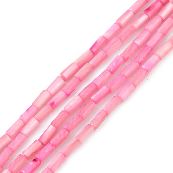 PandaHall Natural Freshwater Shell Dyed Beads Strands, Column, Pearl Pink, 8x4mm, Hole: 0.8mm, about 46pcs/strand, 14.96''(38cm) Freshwater...
PandaHall Natural Freshwater Shell Dyed Beads Strands, Column, Pearl Pink, 8x4mm, Hole: 0.8mm, about 46pcs/strand, 14.96''(38cm) Freshwater...