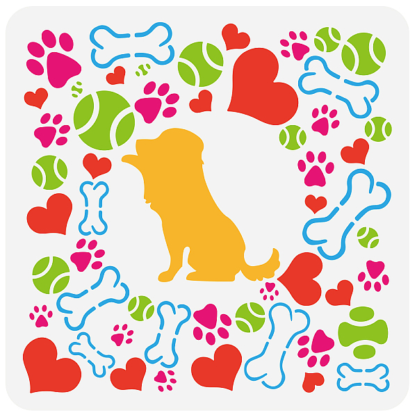 PandaHall PET Hollow Out Drawing Painting Stencils, for DIY Scrapbook, Photo Album, Dog Pattern, 30x30cm Plastic Dog
PandaHall PET Hollow Out Drawing Painting Stencils, for DIY Scrapbook, Photo Album, Dog Pattern, 30x30cm Plastic Dog